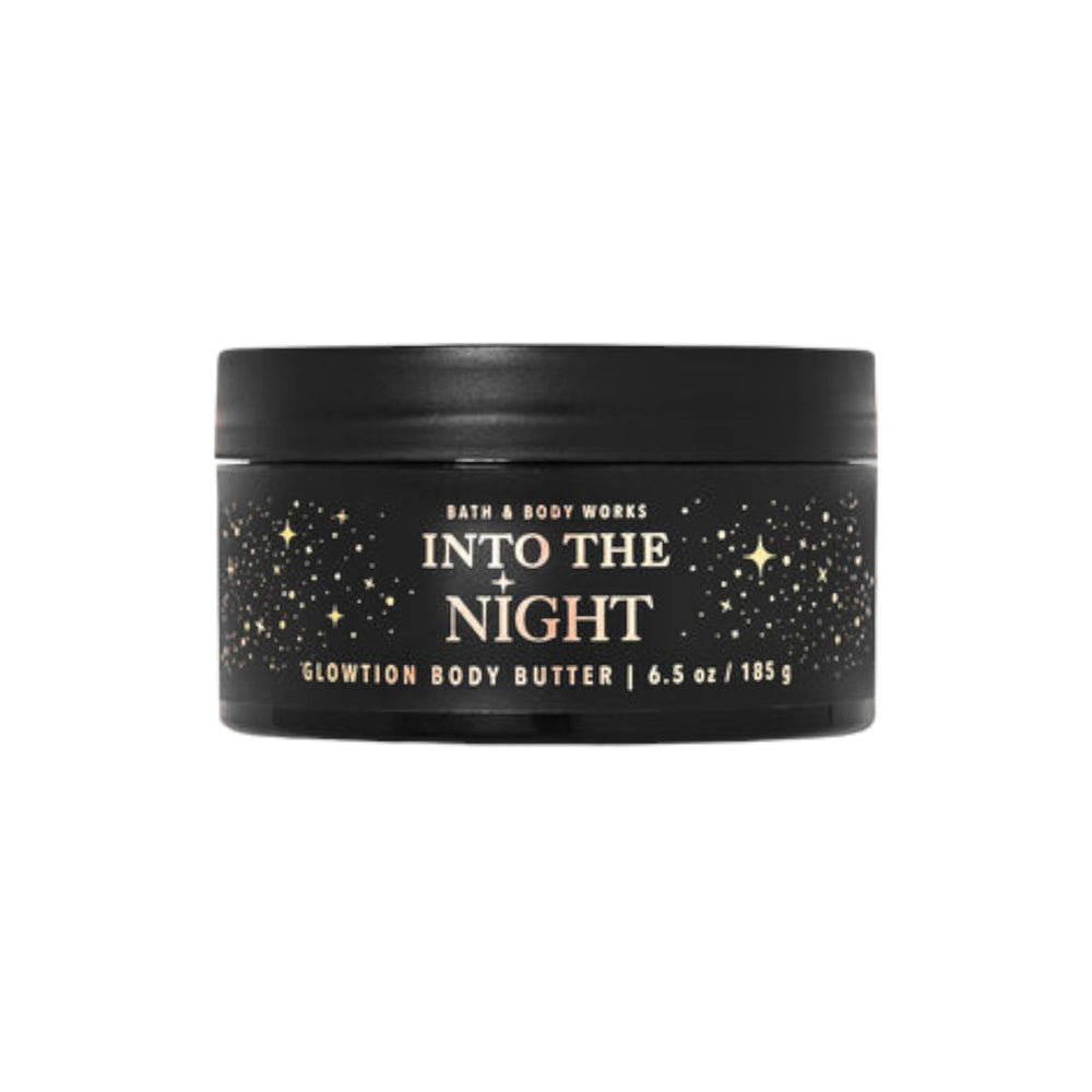 Manteca corporal Bath & Body Works Into The Night, aroma envolvente para piel suave y luminosa.