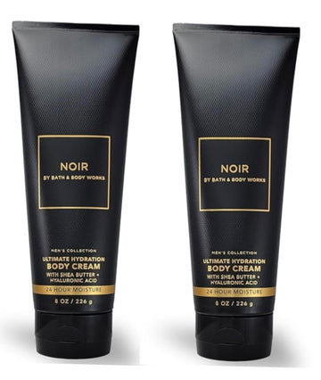 Bath & Body Works Noir bottle pour for smooth, quick hydration.