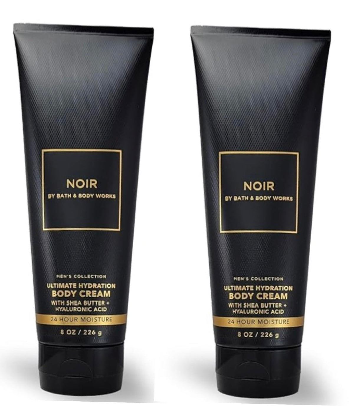 Bath & Body Works Noir bottle pour for smooth, quick hydration.