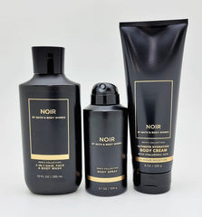 Bath & Body Works Noir gel 3 en 1 para cabello, rostro y cuerpo, revitalizante