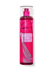 Frasco Bath & Body Works Perfect in Pink Bruma corporal perfumada para uso diario.