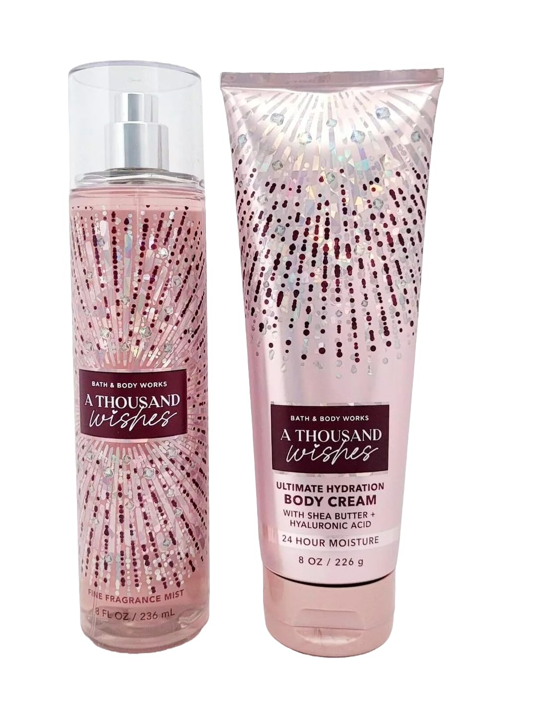 Crème corps Bath & Body Works A Thousand Wishes, hydratation longue durée.