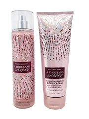 Crème corps Bath & Body Works A Thousand Wishes, hydratation longue durée.