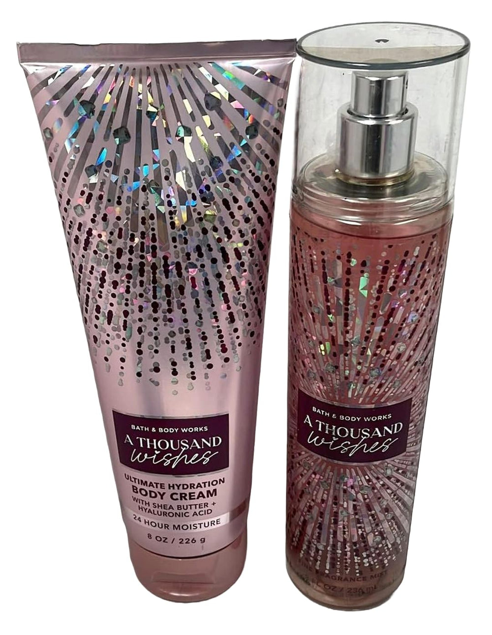 Crème corps A Thousand Wishes, texture onctueuse et hydratation durable.