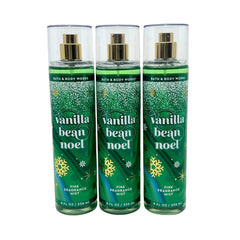 Bath & Body Works Vanilla Bean Noel, frasco-8-onzas, aroma suave para uso diario.