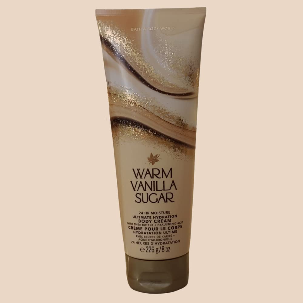 Bath & Body Works crema, textura de absorción rápida, piel suave.