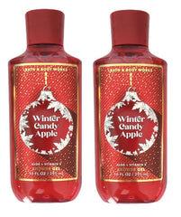 Bath and Body Works Winter Candy Apple gel de ducha, conjunto regalo, aroma festivo para la ducha