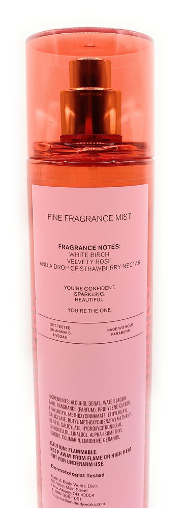 Bath & Body Works You're The One – aplicación del spray para perfumar rápidamente