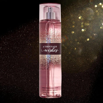 Bath & Body Works A Thousand Wishes pulverizador suave, aplicación rápida y uniforme