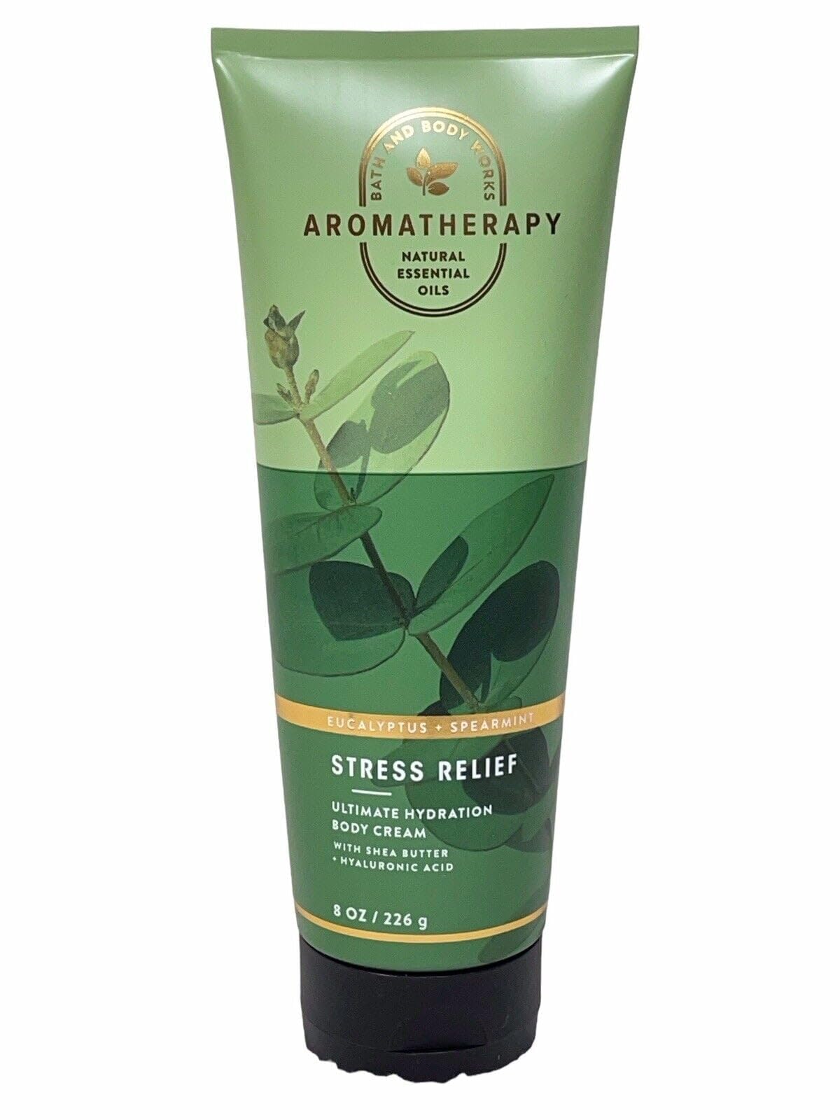 Bath & Body Works Aromaterapia crema corporal eucalipto y menta, hidratación suave y aroma revitalizante