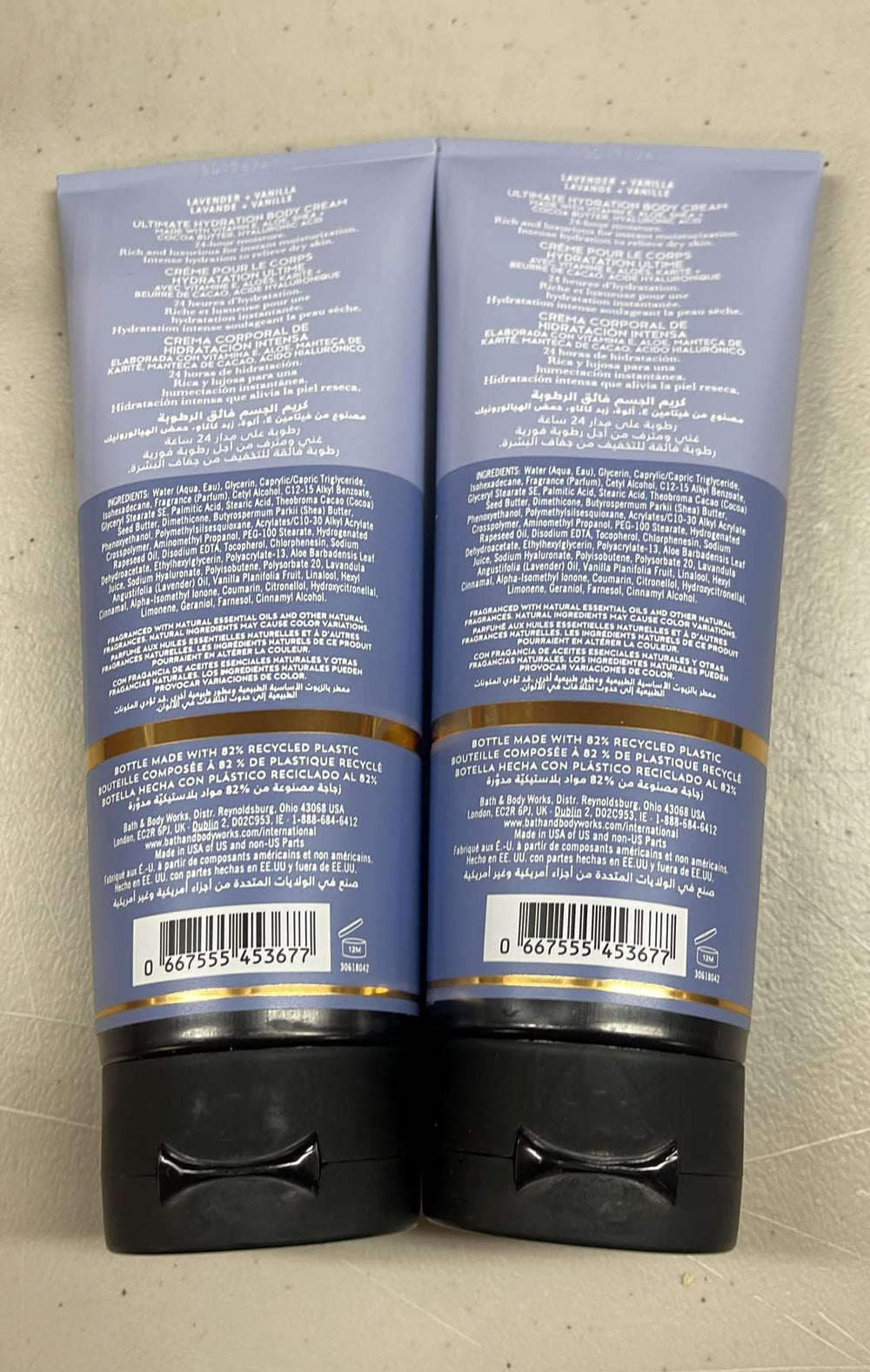 Bath & Body Works Aromaterapia tarro Lavanda-Vainilla con hidratación profunda