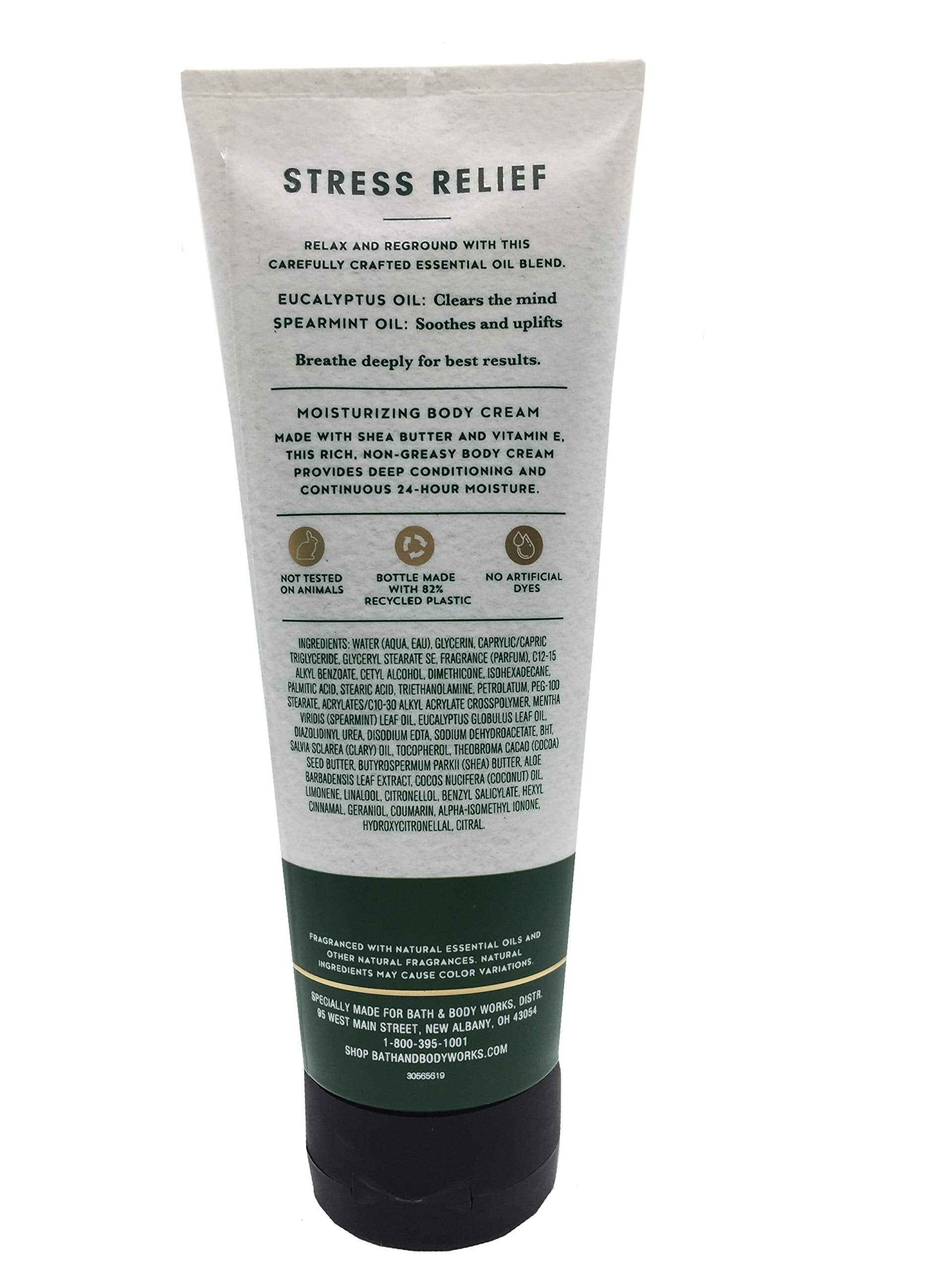 Bath & Body Works Aromatherapy crema con textura suave para piel nutrida y alivio sensorial.