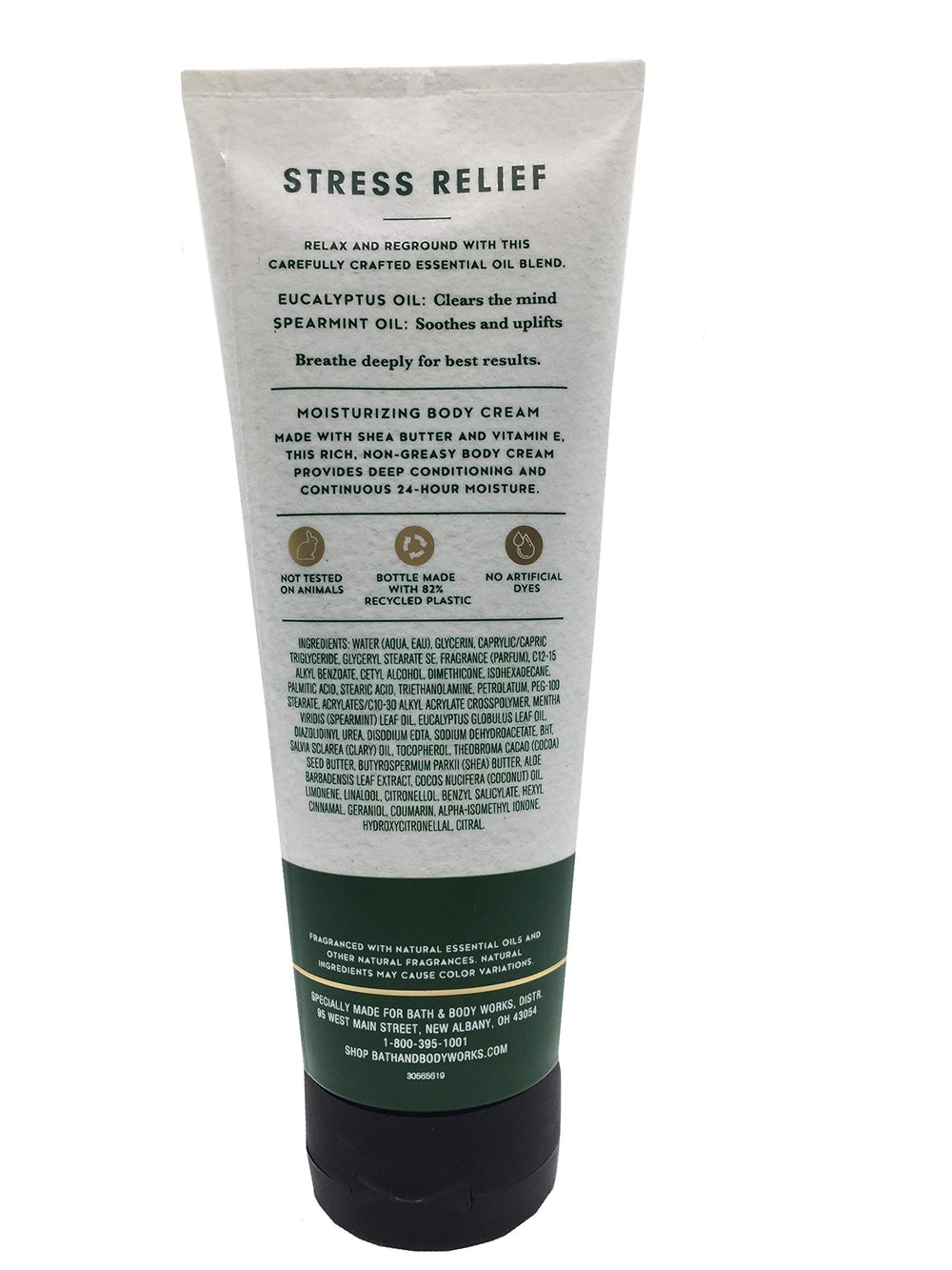 Bath & Body Works Aromatherapy crema con textura suave para piel nutrida y alivio sensorial.
