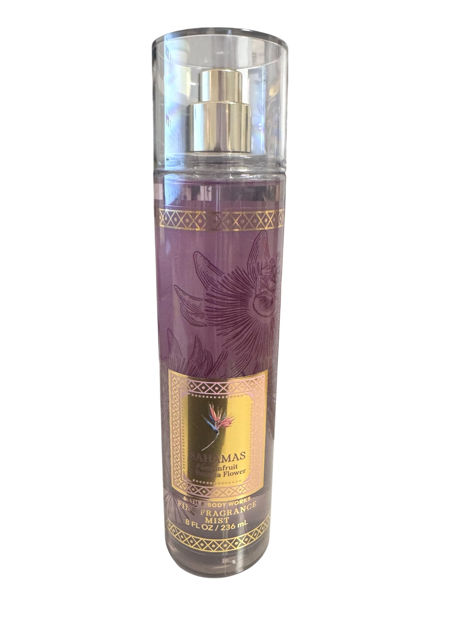 Bath & Body Works Bahamas maracuyá flor de banana en botella; fragancia suave para uso diario