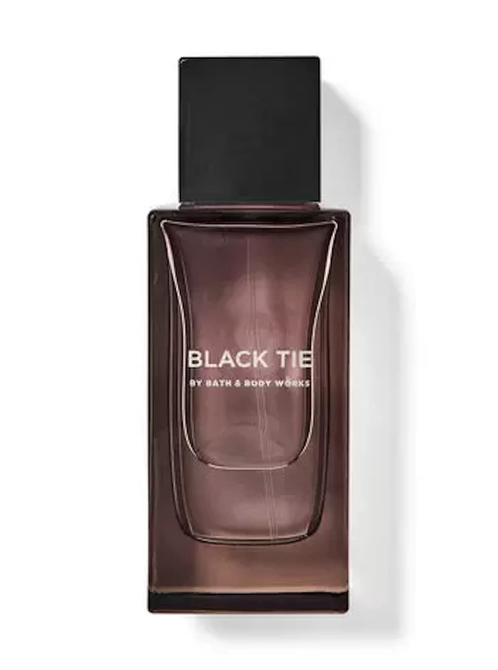 Bath & Body Works Black Tie, frasco de colonia para hombre, aroma elegante y duradero.