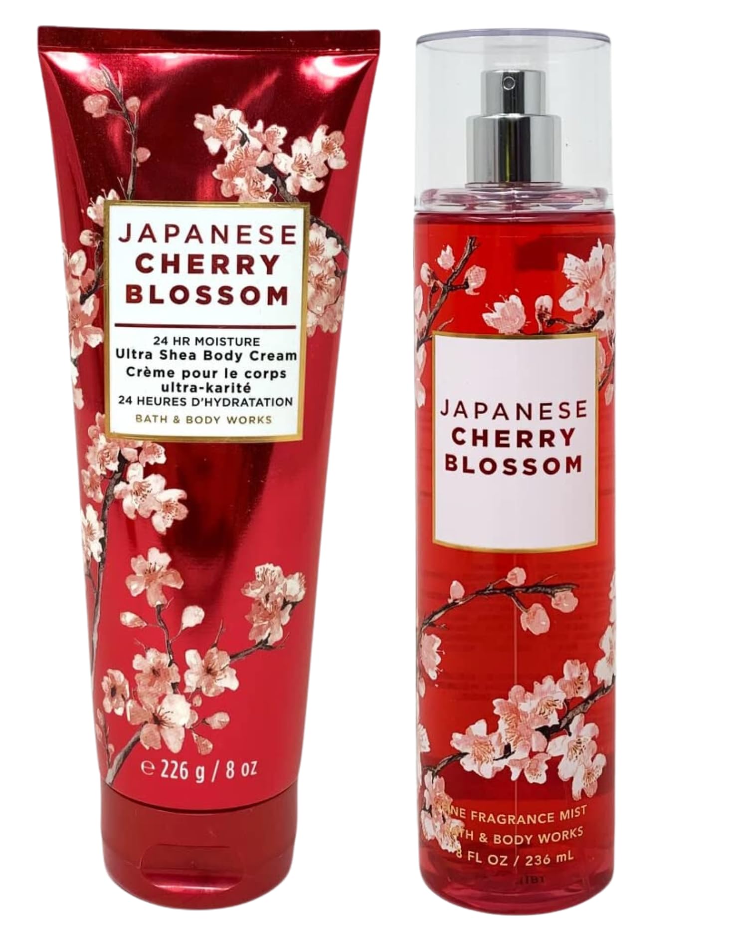 Botella Bath & Body Works fragancia ligera para piel suave.