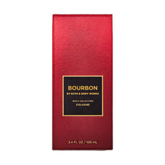 Bath &amp; Body Works Bourbon Colonia, detalle de la botella, uso diario y presencia distintiva.