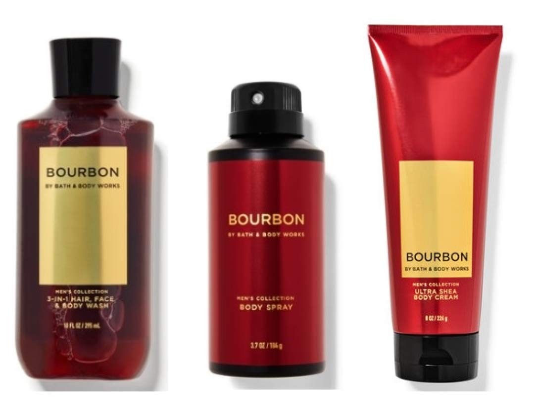 Bath & Body Works Bourbon crema Ultra Shea para hidratación suave.