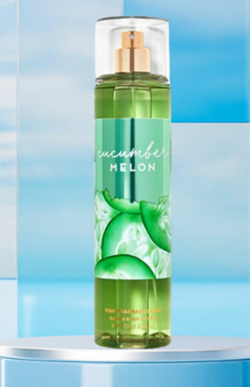 Bath & Body Works Pepino y Melón bruma fragancia armario ambiente fresco