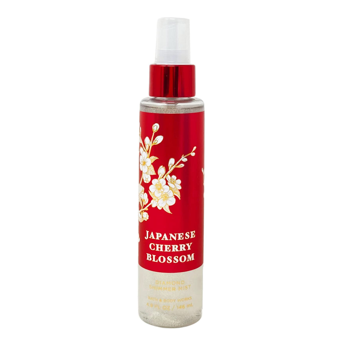 Bath & Body Works Cerezo japonés Bruma Diamante para brillo suave y fragancia floral