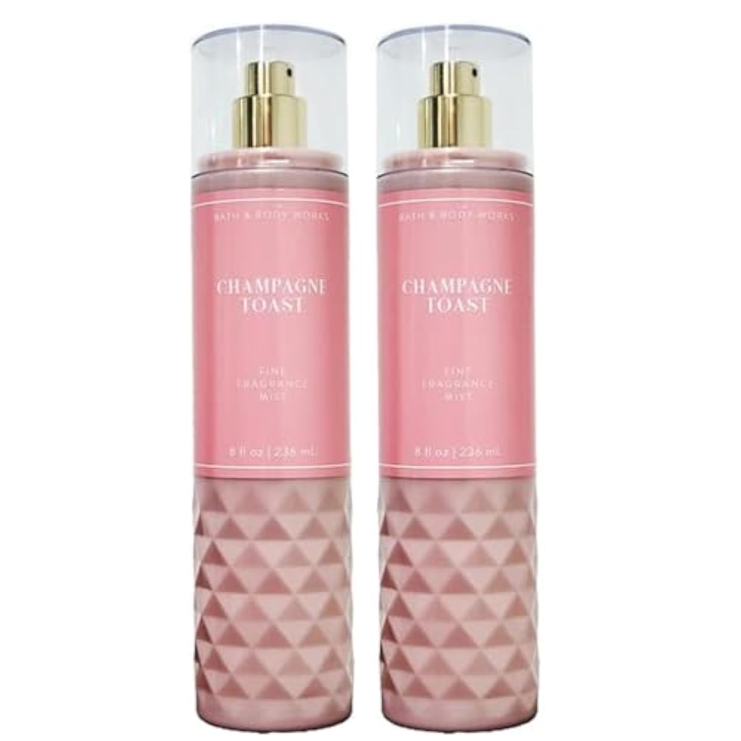 Bath & Body Works Champagne Toast bruma fina en dúo para uso diario y ocasiones festivas.