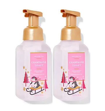 Bath & Body Works Champagne Toast bottle front, refreshing foam for everyday handwashing