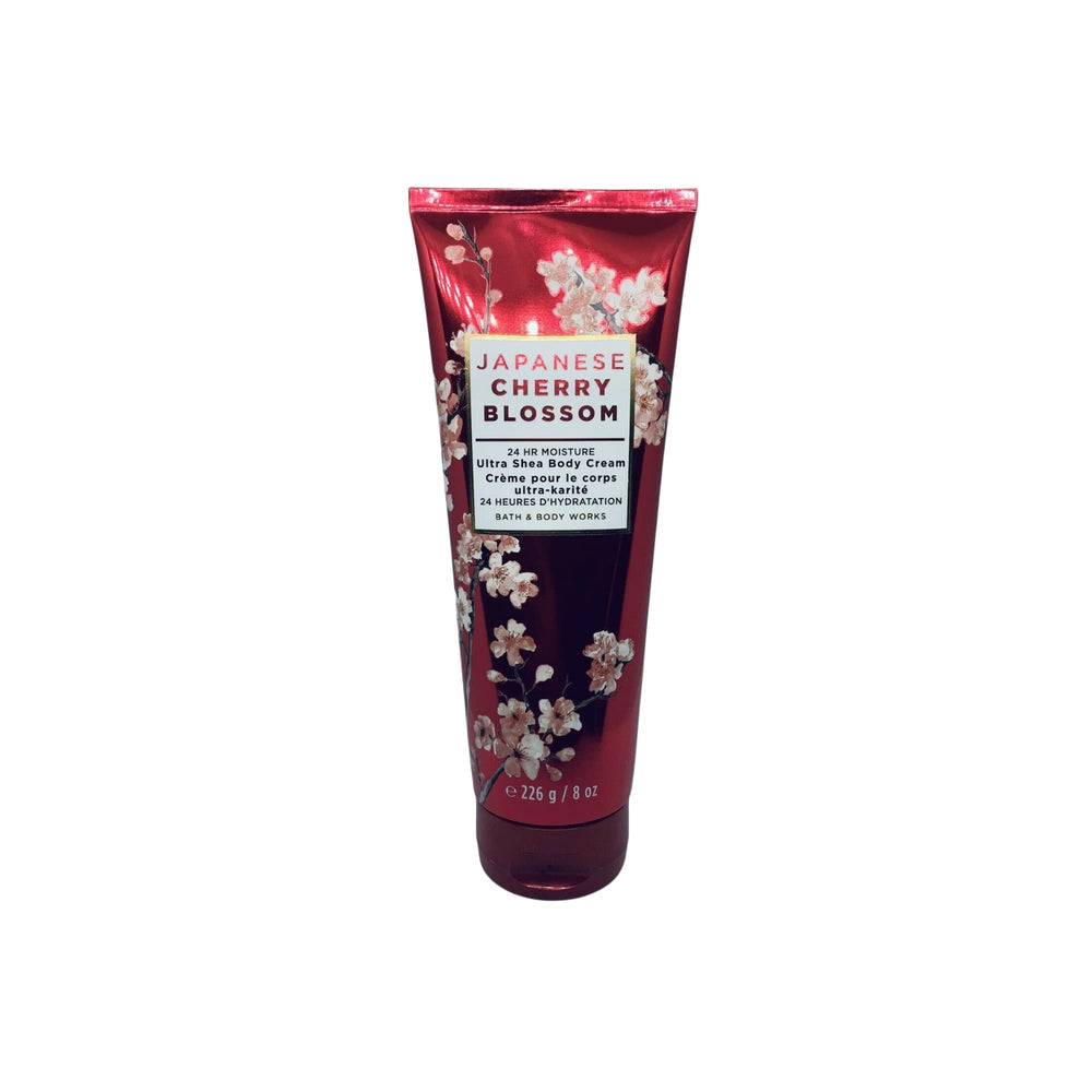 Bath & Body Works Flor de cerezo japonesa: crema corporal para cuidado diario y regalo.
