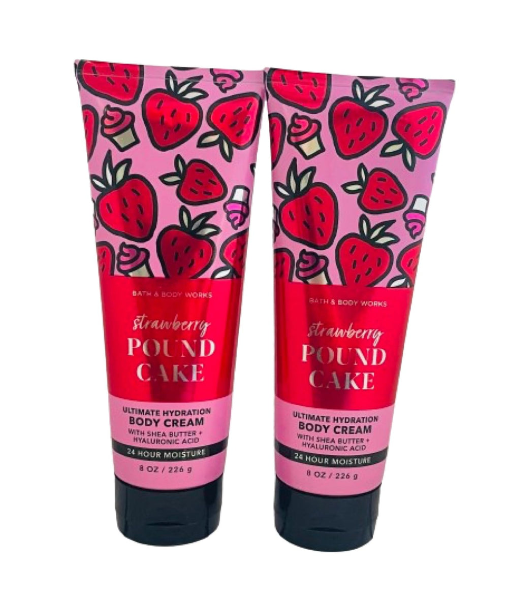 Bath & Body Works Gâteau à la fraise – crème Ultra Shea, texture hydratante et riche