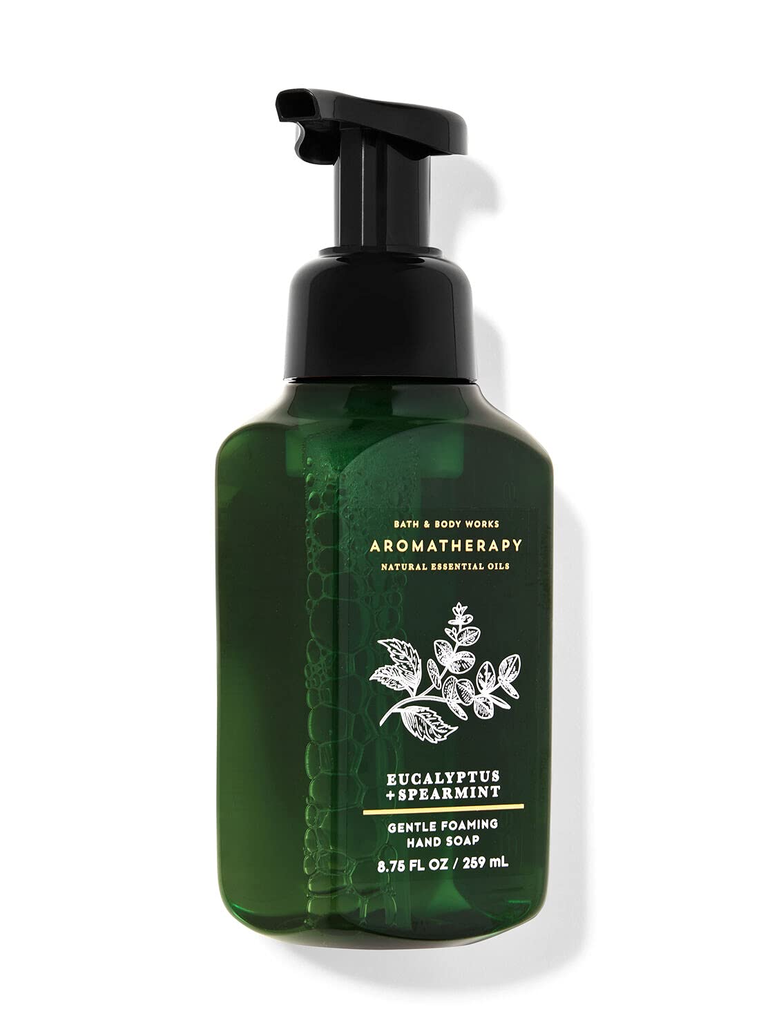 Bath & Body Works jabón manos espumoso suave con eucalipto y menta para limpieza suave