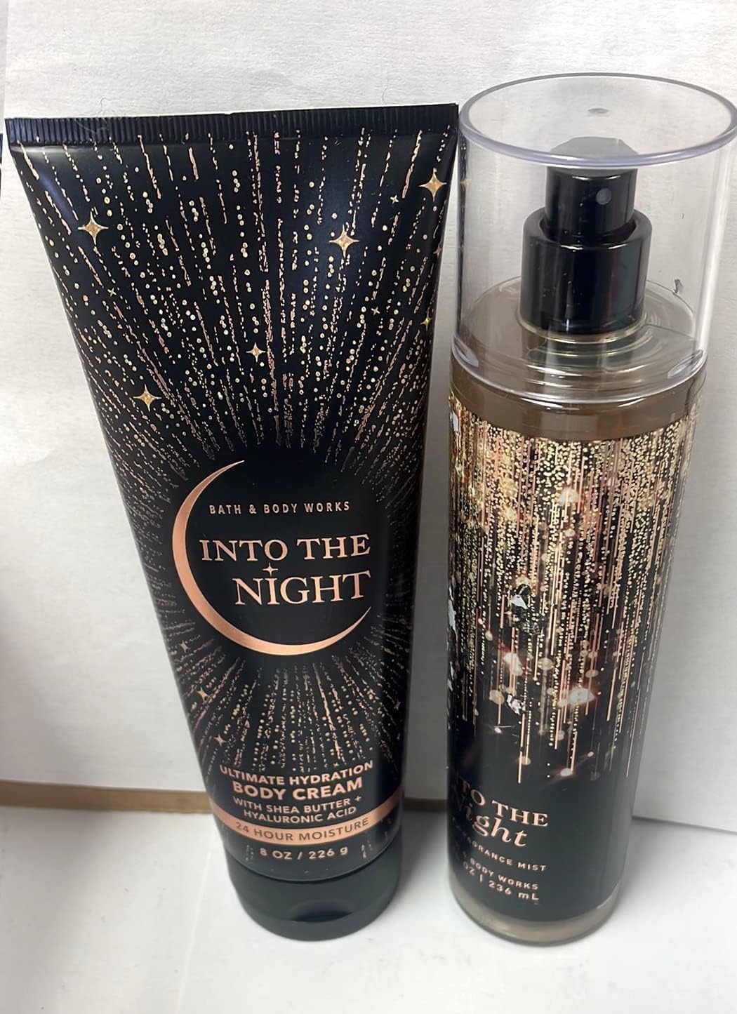 Bath & Body Works la noche crema Ultra Shea para hidratación duradera