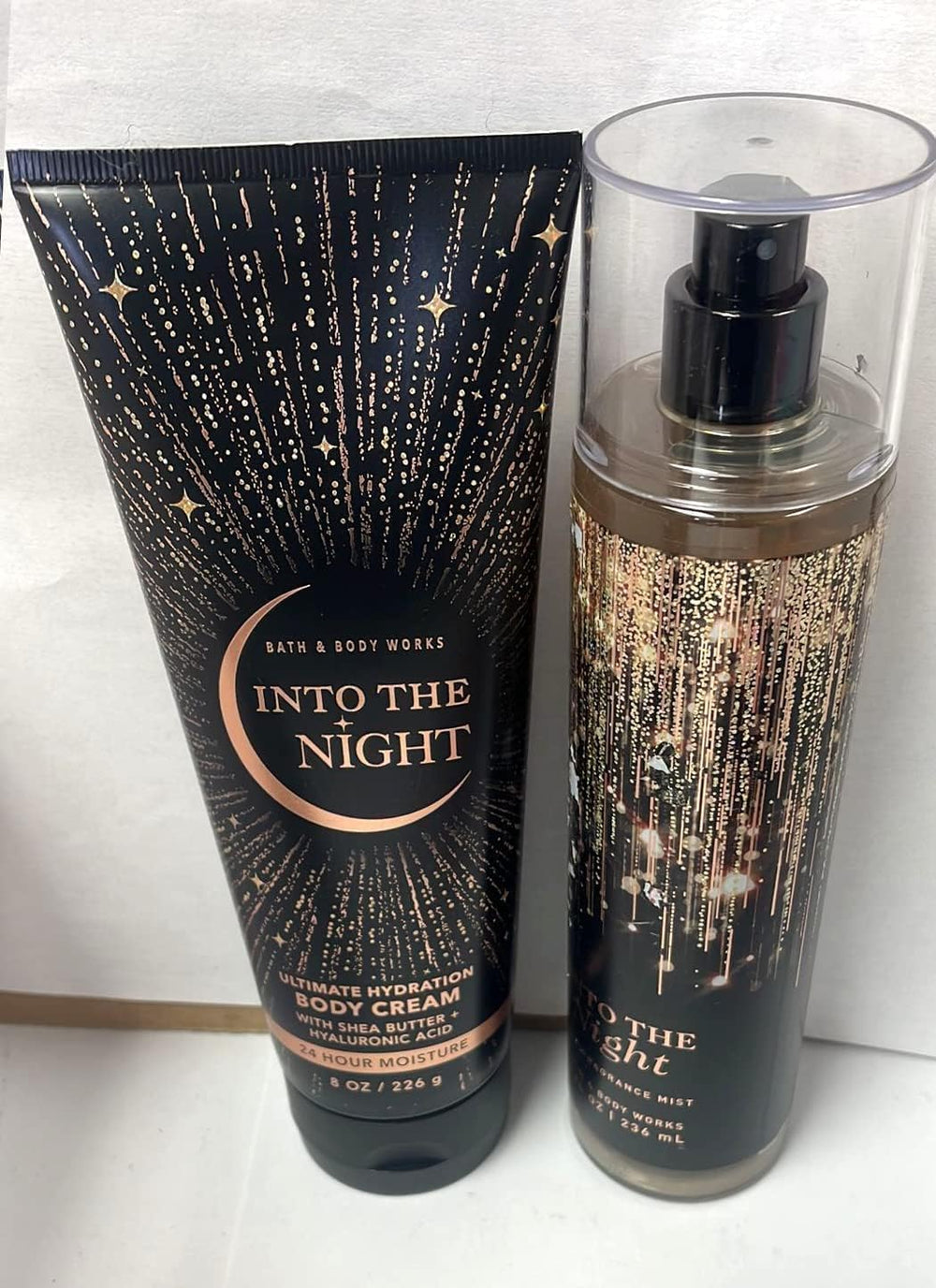 Bath & Body Works la noche crema Ultra Shea para hidratación duradera