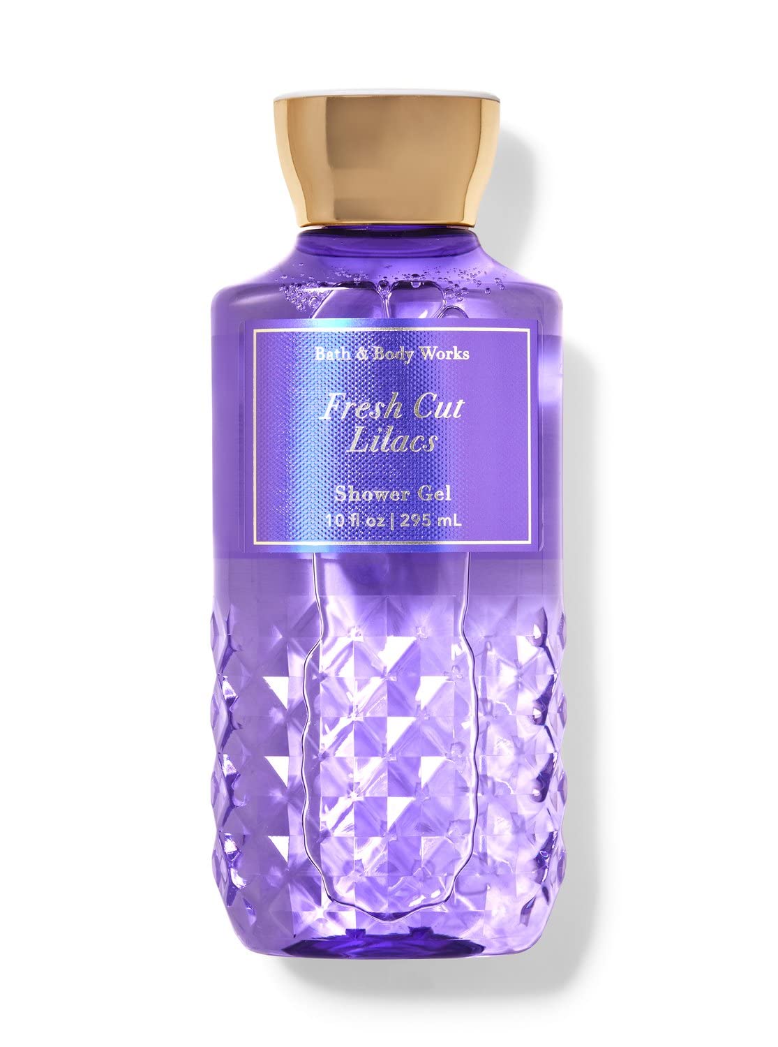 Bath & Body Works Lilas Frescas: botella con diseño de primavera para una ducha sensorial.
