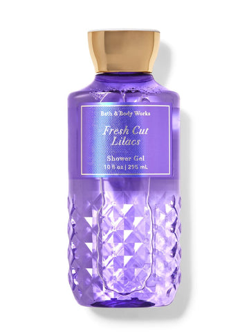 Bath & Body Works Lilas Frescas: botella con diseño de primavera para una ducha sensorial.