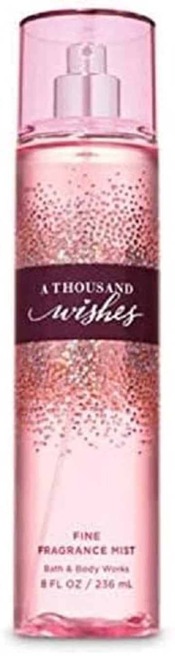 Bath & Body Works Mil Deseos, niebla perfumada, botella para una frescura diaria.