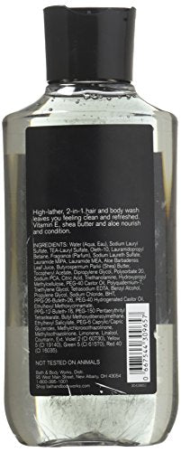 Bath & Body Works Noir 2-en-1 para cabello y cuerpo, práctico para viajes cortos.