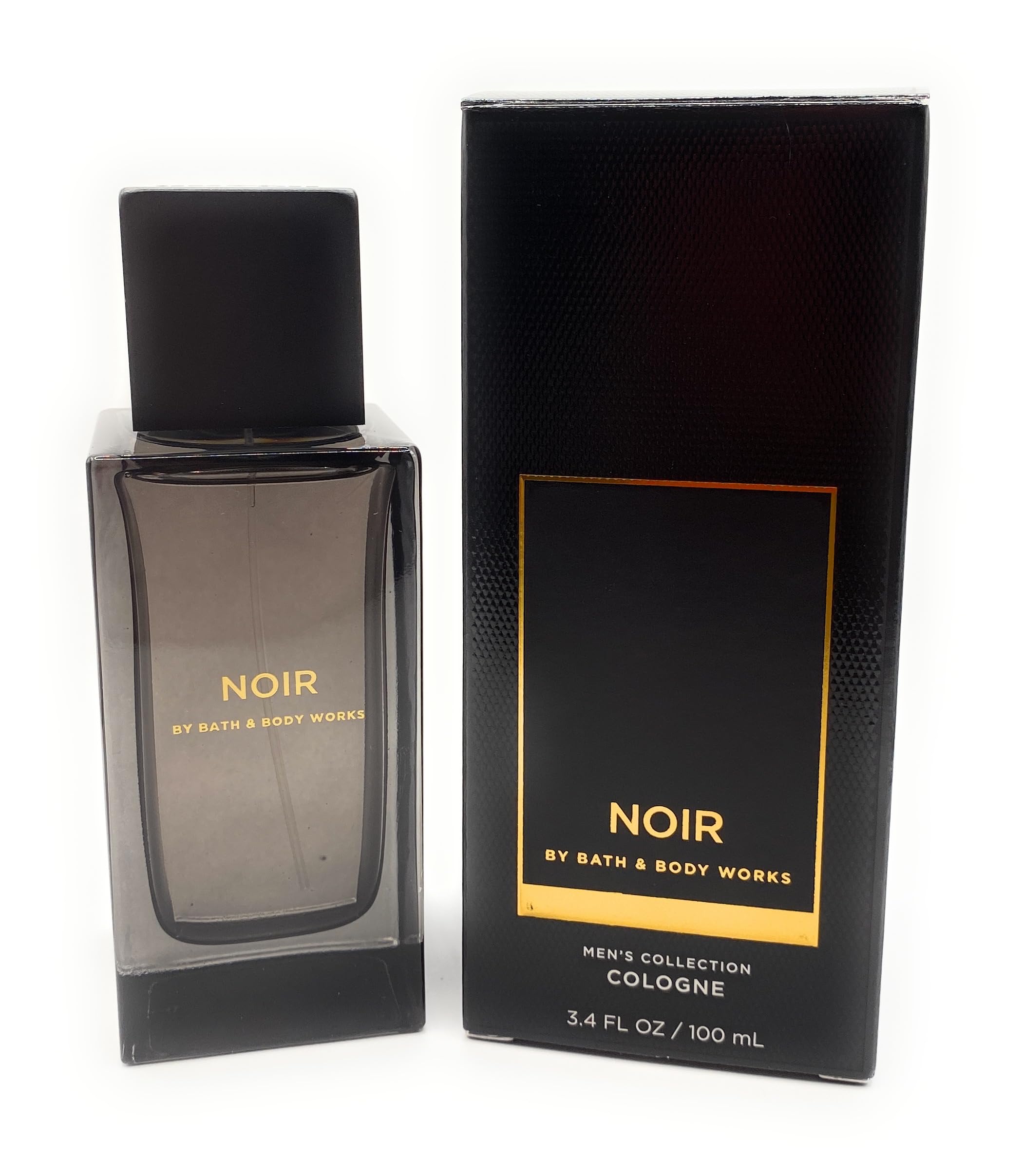Bath & Body Works Noir, frasco de 3.4 oz, fragancia para hombre, uso diario.