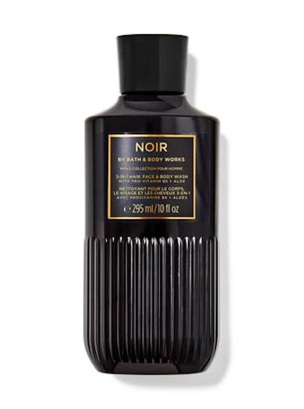 Bath & Body Works Noir para hombres, gel 3 en 1 para cabello, cara y cuerpo, aroma vigorizante.