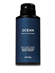 Bath & Body Works Ocean Desodorante Corporal, spray ligero para refrescar después del ejercicio.