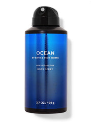 Bath & Body Works Ocean Desodorante Corporal, frasco compacto para uso diario y aroma refrescante.