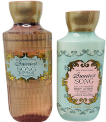 Empaque variado de Bath & Body Works Sweetest Song.