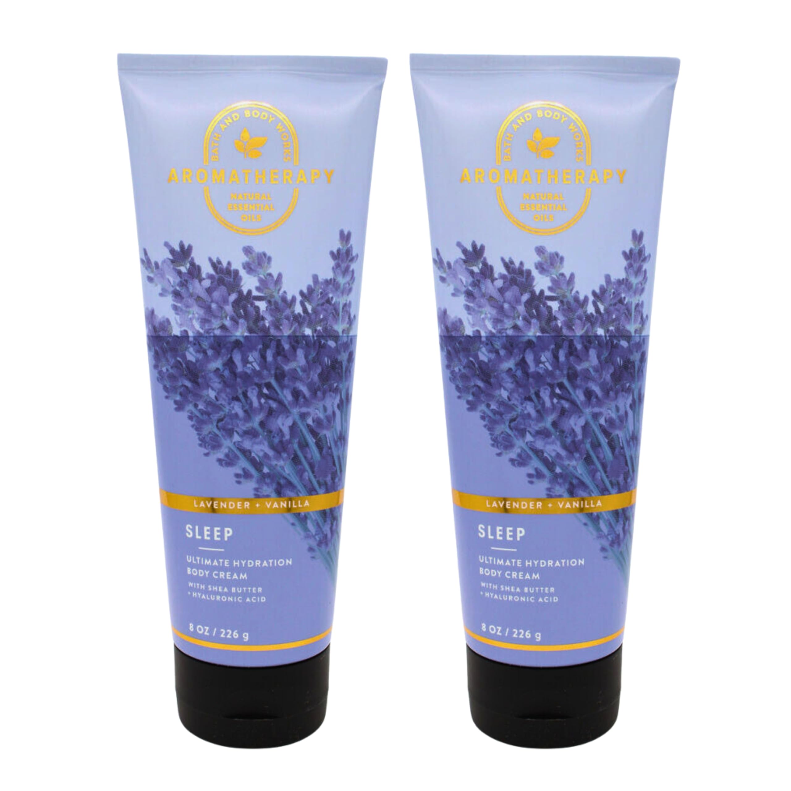 Bath & Body Works Ultra Shea Crema Corporal lavanda y vainilla, hidratación y aroma relajante para la piel.