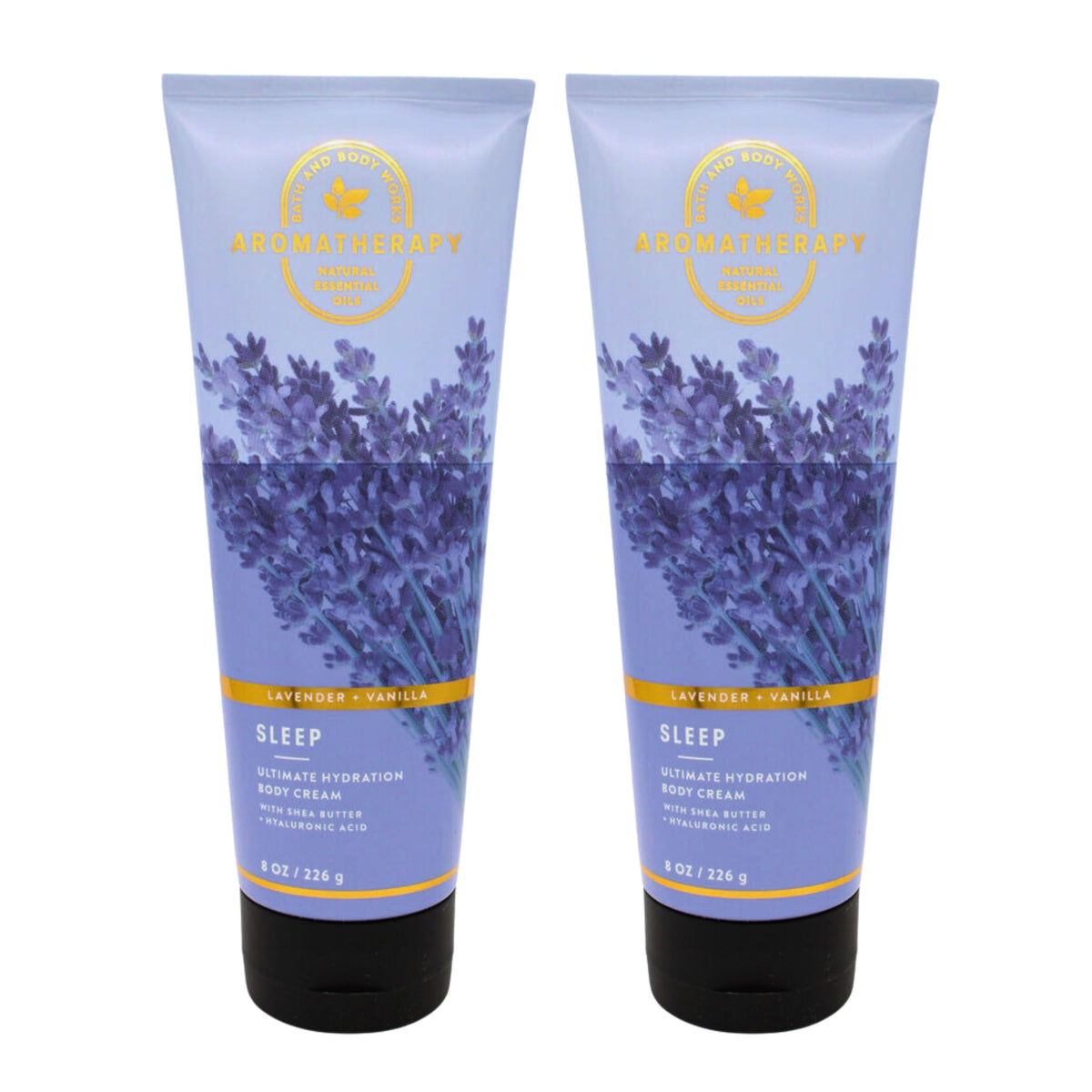 Bath & Body Works Ultra Shea Crema Corporal lavanda y vainilla, hidratación y aroma relajante para la piel.
