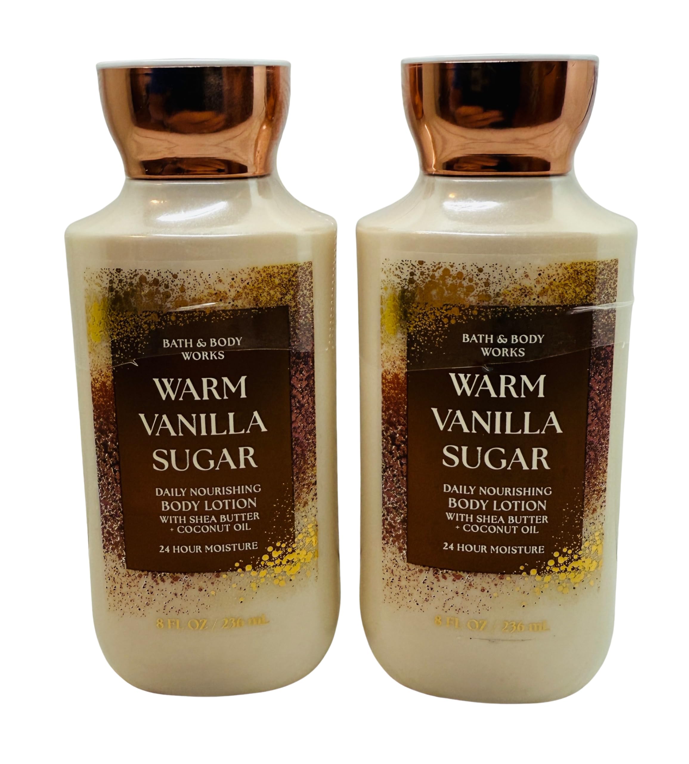 Bath & Body Works – versement de la lotion vanille douce pour nourrir la peau.