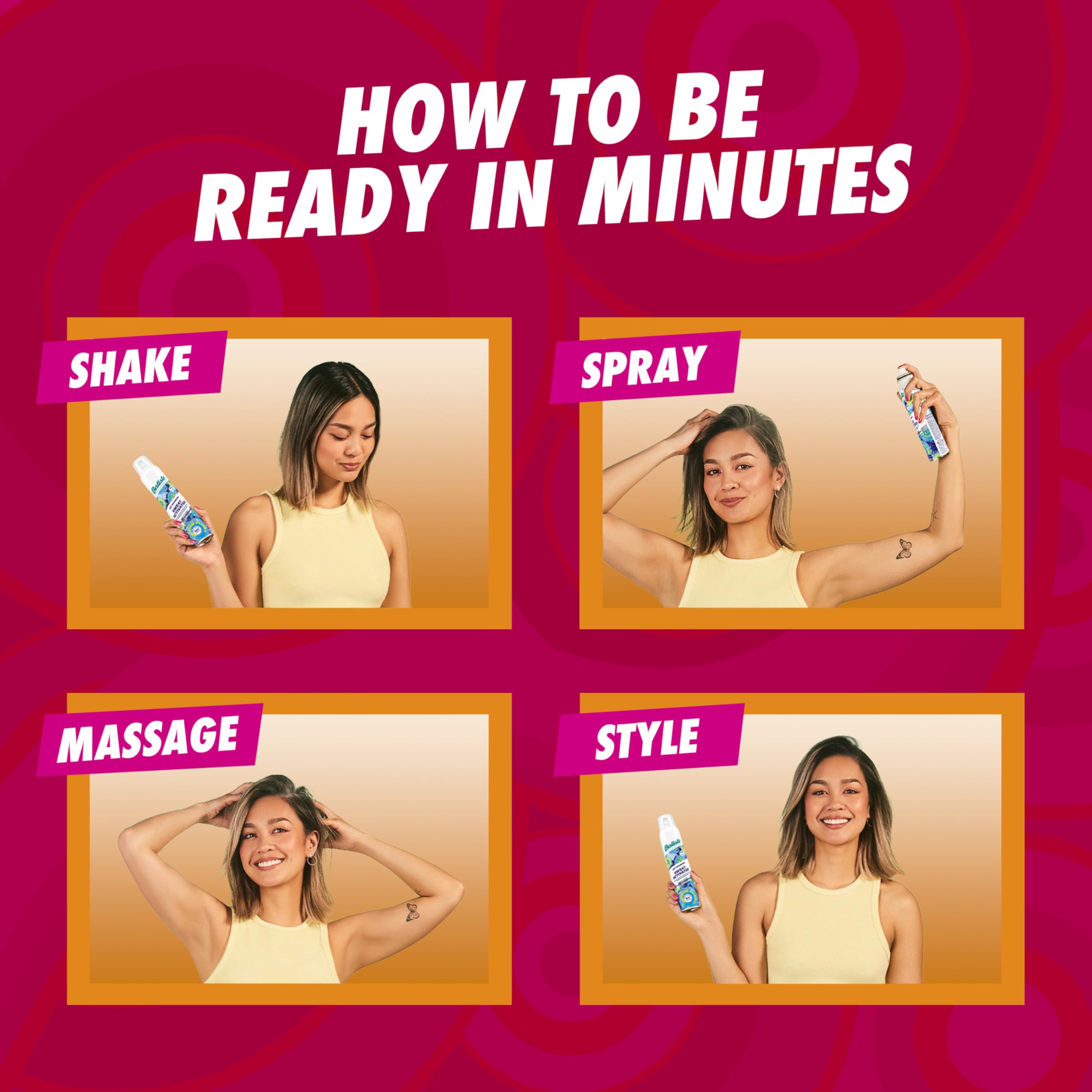 Batiste Renueva el look con sensación fresca en segundos