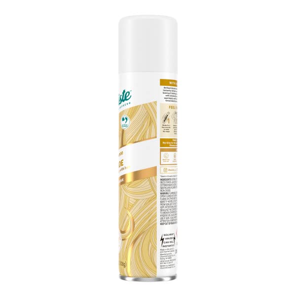 Batiste Blond Brillant, évite les traces blanches sur les cheveux blonds.