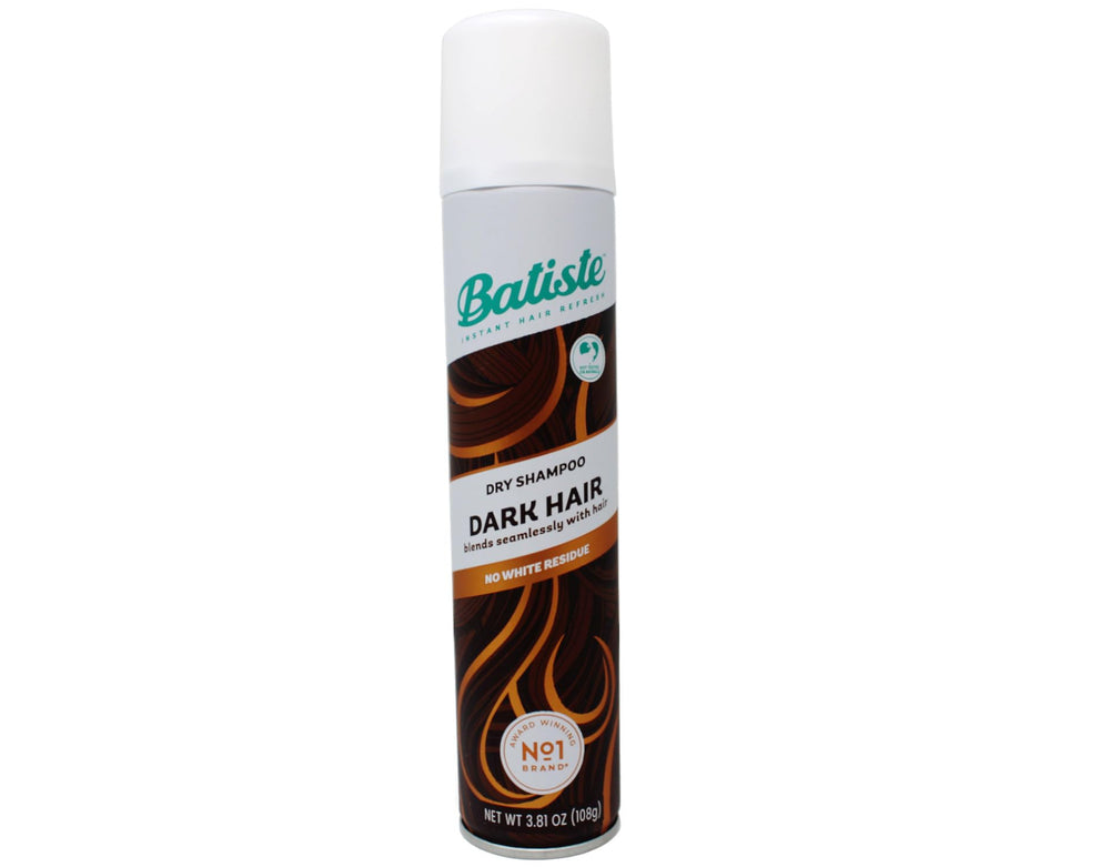 Batiste Champú Seco para Cabello Oscuro, aporta volumen ligero para peinado.