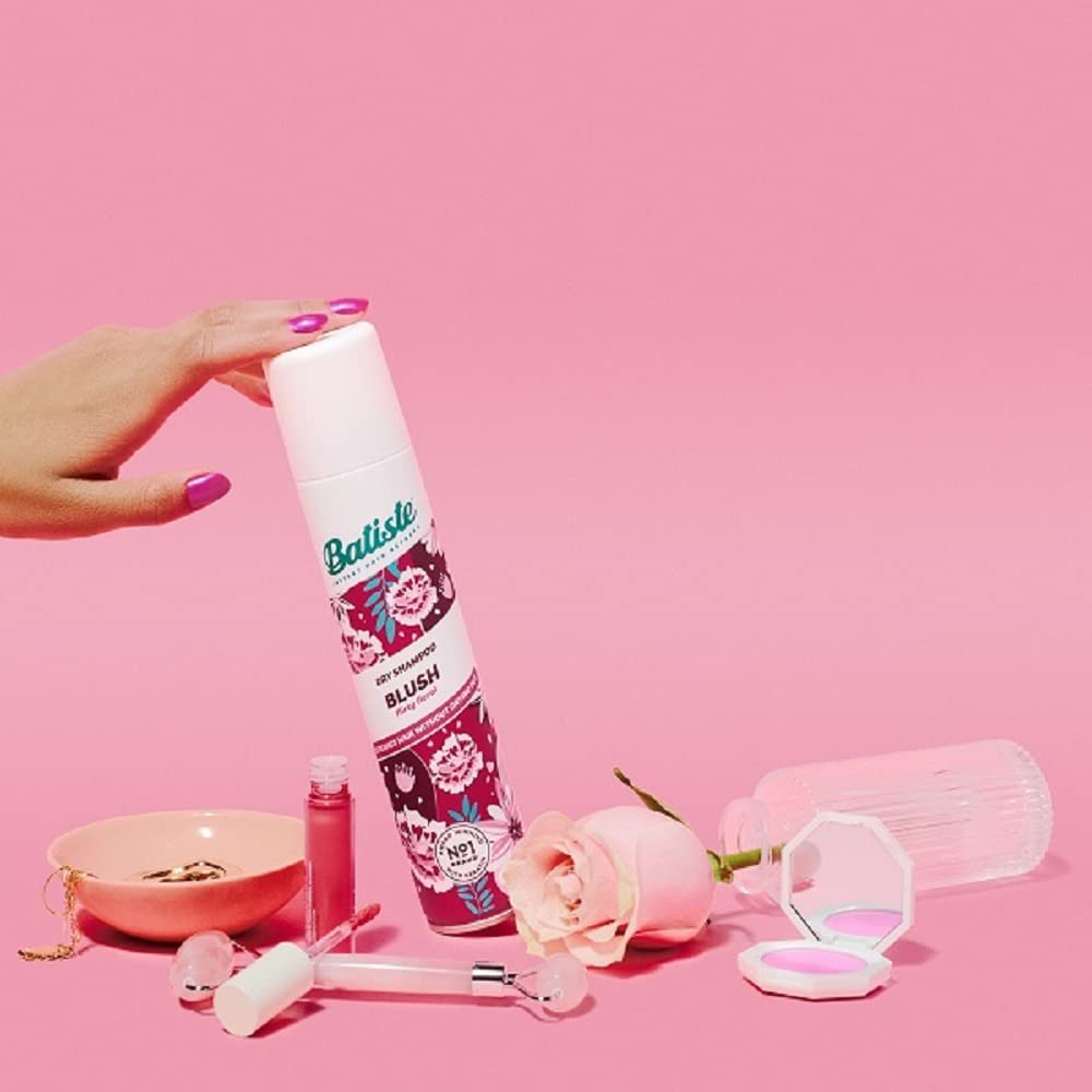 Batiste champu seco no probado en animales y apto vegano.