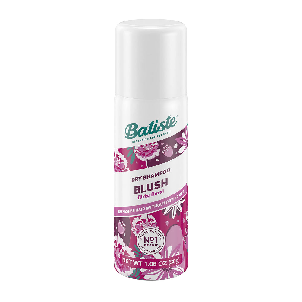 Batiste champú seco floral y frutal rosado, atomizador para aplicación rápida