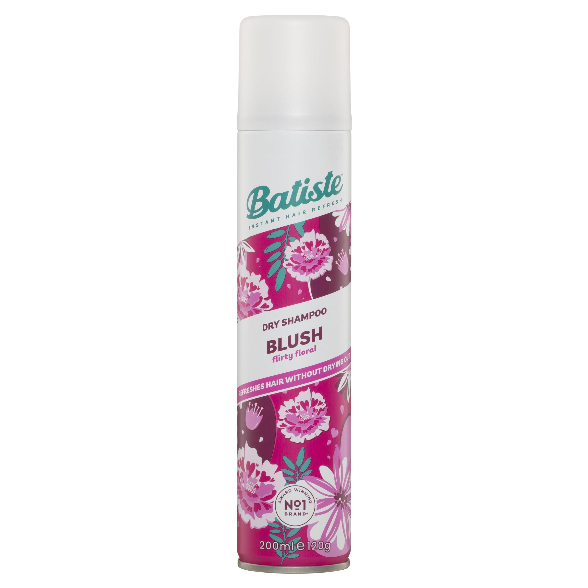 Batiste champú seco rosado floral: aroma floral y ligereza