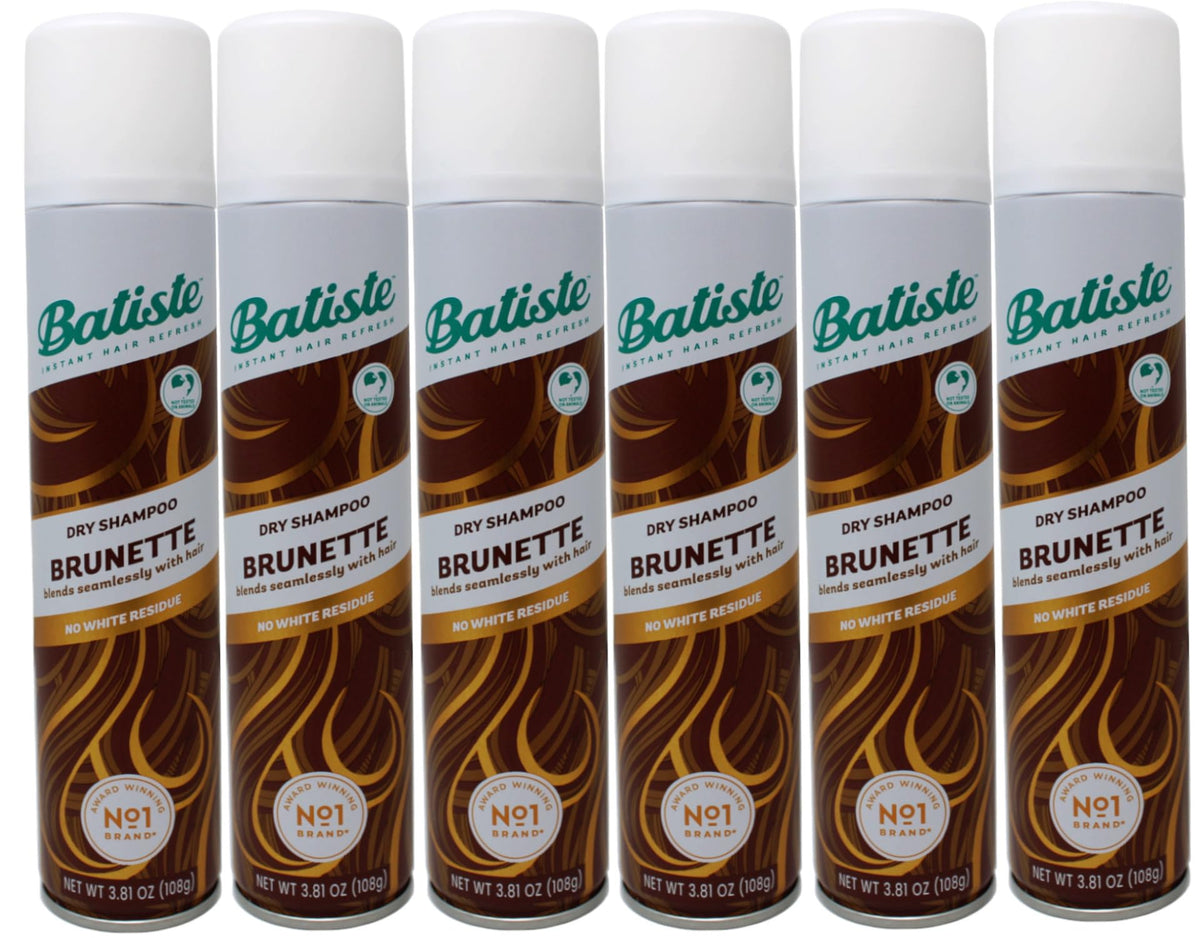 Batiste Champú Seco tono Marrón Medio, ideal para refrescar entre lavados.